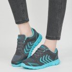 Alicegana Women's Green Breathable Mesh Athletic Sneakers