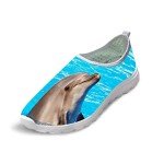 Dolphin Pattern Slip-On Water Shoes for Everyone