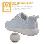 Showudesigns Women's Pink Athletic Comfort Sneakers