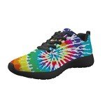 Stylish Tie Dye Athletic Walking Shoes for Women