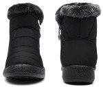 Women's Waterproof Fur-Lined Winter Ankle Boots