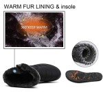 Women's Waterproof Fur-Lined Winter Ankle Boots