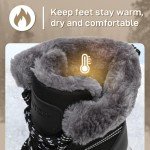 Women's Waterproof Winter Snow Boots – Warm & Lightweight