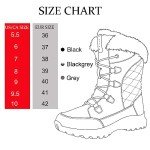 Cozy Women's Winter Snow Boots with Fur Lining