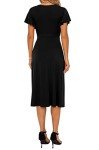 GRECERELLE Women’s V-Neck Casual Summer Dress
