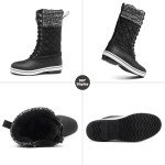 Waterproof Women’s Winter Snow Boots with Fur Lining