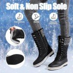 Waterproof Women’s Winter Snow Boots with Fur Lining