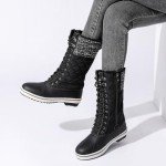 Waterproof Women’s Winter Snow Boots with Fur Lining