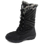 Warm Insulated Women's Mid Calf Winter Boots