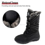Warm Insulated Women's Mid Calf Winter Boots