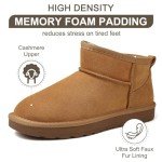 Cozy Suede Mini Boots for Women – Winter Ready