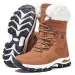 HOBIBEAR Women's Warm Faux Fur Winter Boots