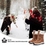 HOBIBEAR Women's Warm Faux Fur Winter Boots