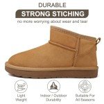 Cozy Suede Mini Boots for Women – Winter Ready