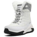 Women's Lightweight Waterproof Faux Fur Snow Boots