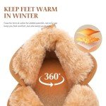 Warm Suede Fur-Lined Winter Ankle Boots for Women