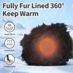 Warm Waterproof Fur-Lined Women's Snow Boots