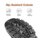 Women's Waterproof Winter Snow Boots - Size 9, Black