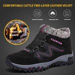 Women's Fur-Lined Ankle Snow Boots for Winter