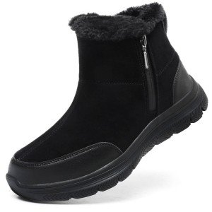 Women's Lightweight Fur Lined Winter Snow Boots