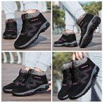 Women's Fur-Lined Ankle Snow Boots for Winter