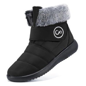 Fur-Lined Waterproof Winter Snow Boots for Women