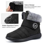 Fur-Lined Waterproof Winter Snow Boots for Women