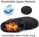 Eagsouni Women's Warm Fur-Lined Winter Boots