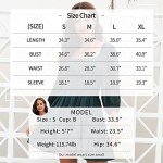 Senllen Women's Lantern Sleeve Tie Back Dress Ruffled Off The Shoulder A-Line Summer Mini Dress Dark Green, Dark Green, Small