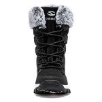 HOBIBEAR Women's Lightweight Faux Fur Snow Boots