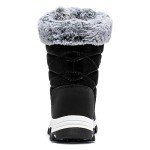 HOBIBEAR Women's Lightweight Faux Fur Snow Boots