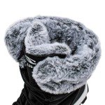 HOBIBEAR Women's Lightweight Faux Fur Snow Boots