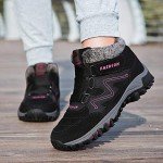 Warm Fur-Lined Women's Snow Boots for Winter