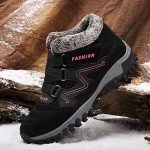 Warm Fur-Lined Women's Snow Boots for Winter
