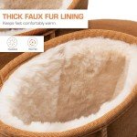 DREAM PAIRS Women's Mid Calf Snow Boots - Chestnut