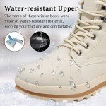 Women's Waterproof Fur-Lined Snow Ankle Booties