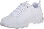 Skechers Women’s D'Lites Fresh Start Sneakers, White/Silver