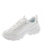 Skechers Women’s D'Lites Fresh Start Sneakers, White/Silver