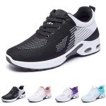Women's Orthopedic Running Sneakers - Arch Support Black