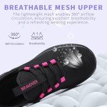 Bravover Women's Lightweight Slip-On Fashion Sneakers