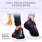 Bravover Women's Lightweight Slip-On Fashion Sneakers