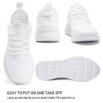 Lightweight Breathable Women’s Running Sneakers - White
