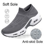 YHOON Women's Slip-On Air Cushion Running Sneakers