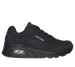 Skechers Women's Uno Fashion Sneakers - Black 7