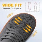 JIASUQI Women's Breathable Minimalist Walking Sneakers