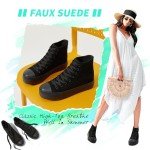 Women's Stylish Platform High Top Sneakers
