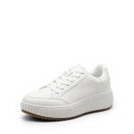 DREAM PAIRS Women's Chunky Platform Sneakers - White