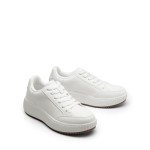 DREAM PAIRS Women's Chunky Platform Sneakers - White