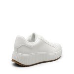 DREAM PAIRS Women's Chunky Platform Sneakers - White