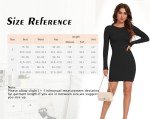 Vozobi Women's Zip Up Mini Dress Long Sleeves Boat Neck Slim Fit Party Club Fall Dresses Y2K Short Bodycon Curvy Skirt Black